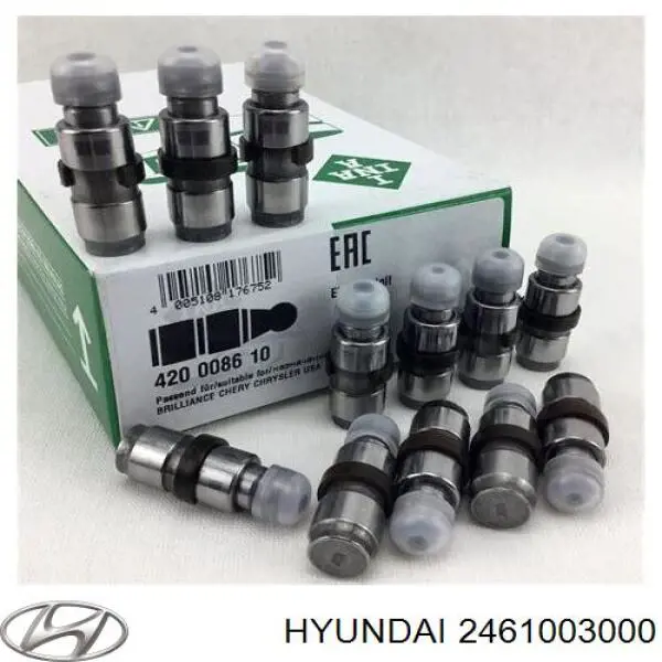 Do koszyka 2461003000 Hyundai/Kia Kompensator hydrauliczny (popychacz hydrauliczny), popychacz zaworu
