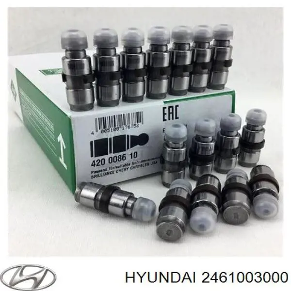 Do koszyka 2461003000 Hyundai/Kia Kompensator hydrauliczny (popychacz hydrauliczny), popychacz zaworu