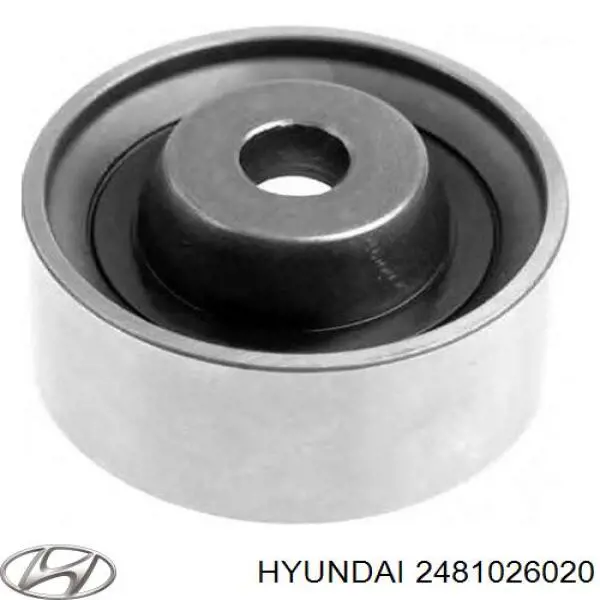 Do koszyka 2481026020 Hyundai/Kia Rolka prowadząca kierunkowa paska rozrządu
