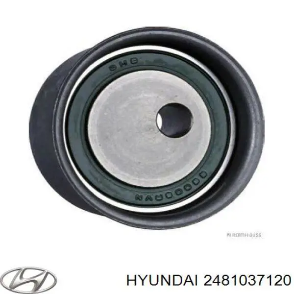 Do koszyka 2481037120 Hyundai/Kia Rolka prowadząca kierunkowa paska rozrządu
