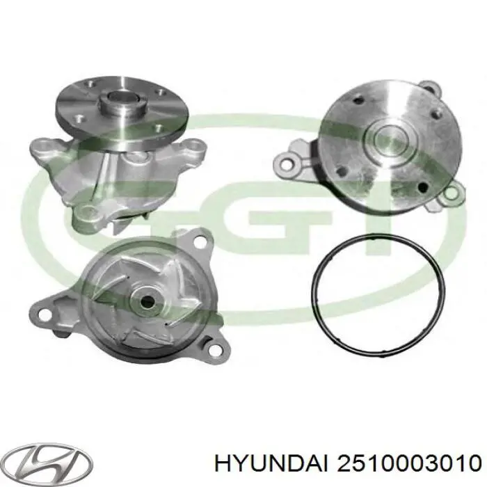 Pompa chłodząca wodna Hyundai/Kia 2510003010 cena, od 48,09 USD
