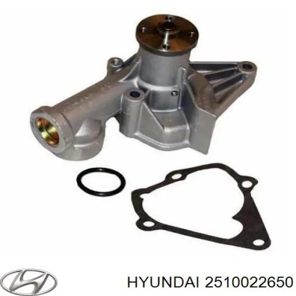 Do koszyka 2510022650 Hyundai/Kia Pompa chłodząca wodna