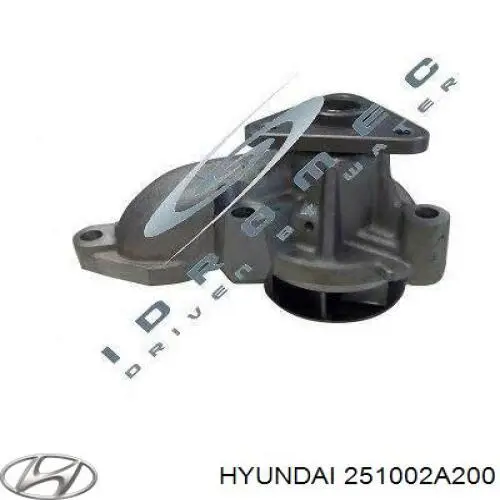 Pompa chłodząca wodna Hyundai/Kia 251002A200 cena, od 45,85 USD