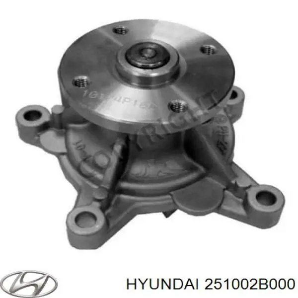 Pompa chłodząca wodna Hyundai/Kia 251002B000 cena, od 124,83 USD