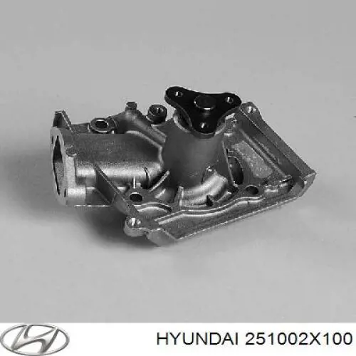 Pompa chłodząca wodna Hyundai/Kia 251002X100 cena, od 40,06 USD