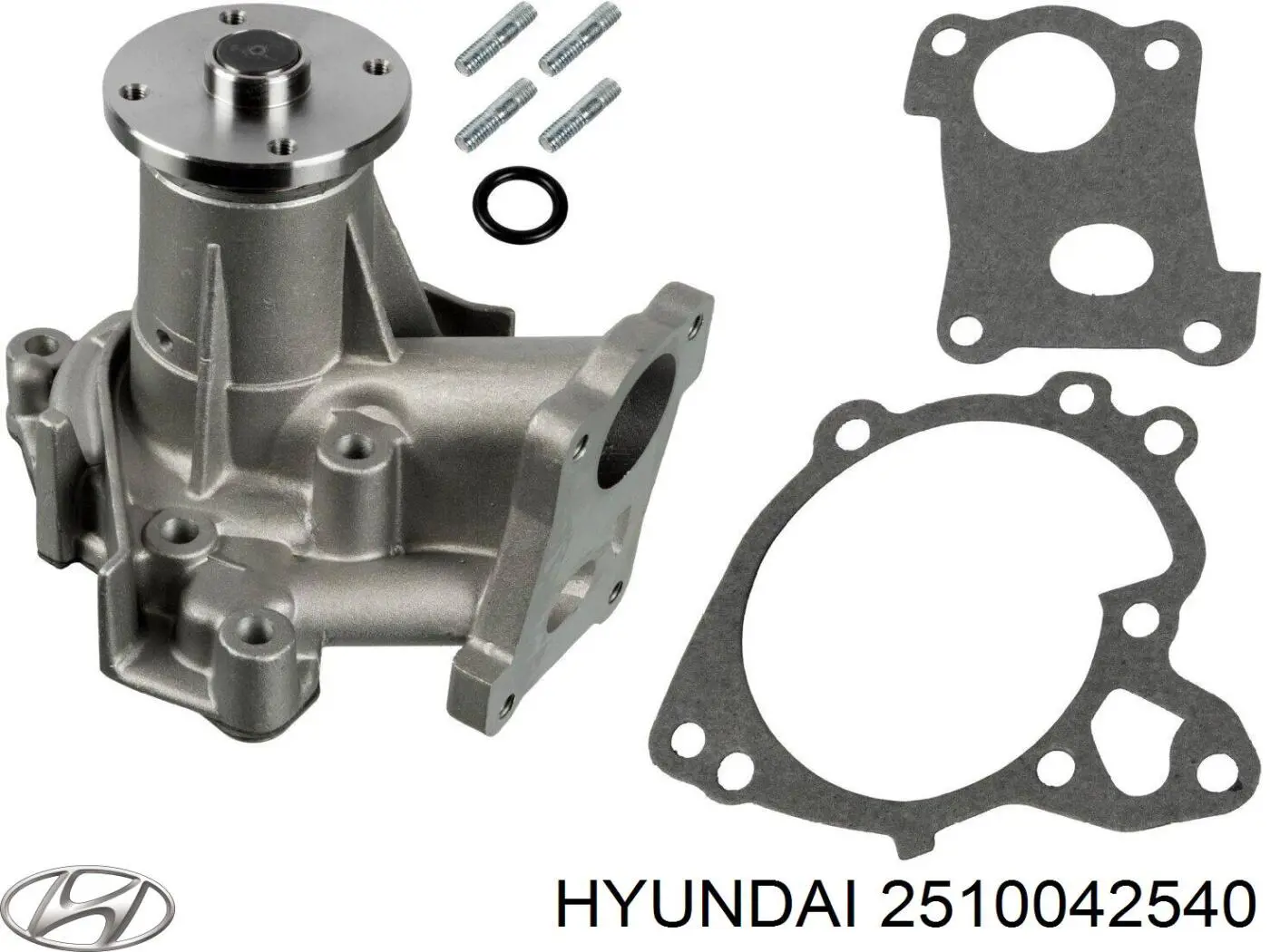 Do koszyka 2510042540 Hyundai/Kia Pompa chłodząca wodna