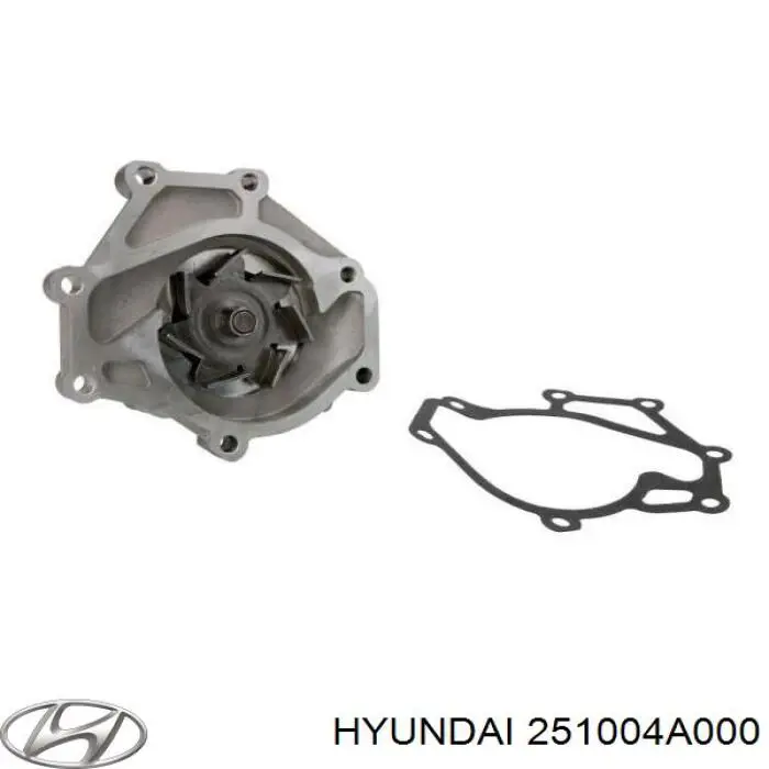 Pompa chłodząca wodna Hyundai/Kia 251004A000 cena, od 69,99 USD