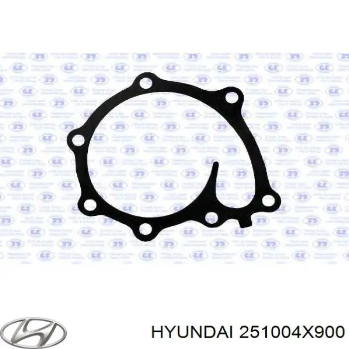 Pompa chłodząca wodna Hyundai/Kia 251004X900 cena, od 72,40 USD