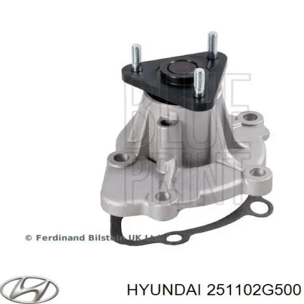Do koszyka 251102G500 Hyundai/Kia Pompa chłodząca wodna