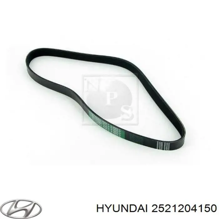 Pas napędowy mechanizmów Hyundai/Kia 2521204150 cena, od 24,98 USD