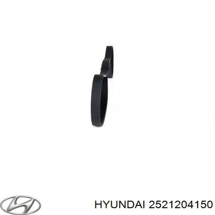 Pas napędowy mechanizmów 2521204150 Hyundai/Kia