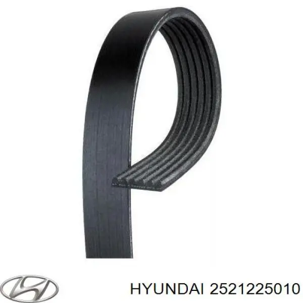 Pas napędowy mechanizmów Hyundai/Kia 2521225010