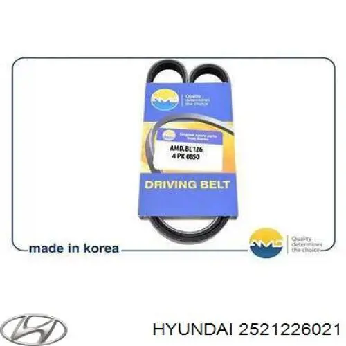 2521226021 Hyundai/Kia Pas napędowy mechanizmów