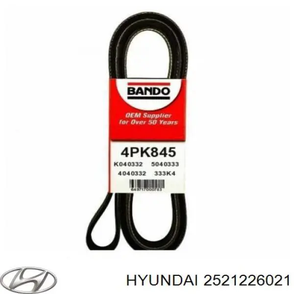 2521226021 Hyundai/Kia Pas napędowy mechanizmów