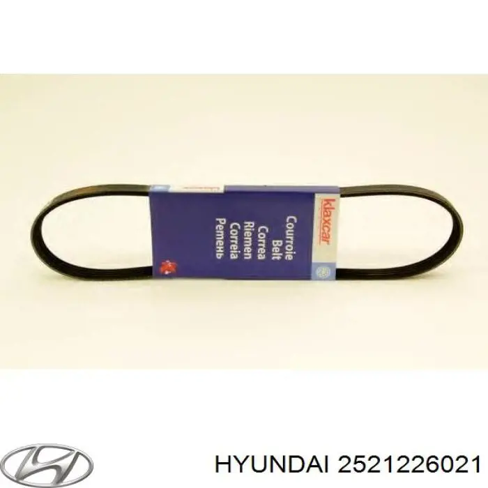 Pas napędowy mechanizmów 2521226021 Hyundai/Kia