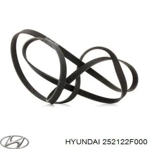 Pas napędowy mechanizmów Hyundai/Kia 252122F000 cena, od 20,08 USD