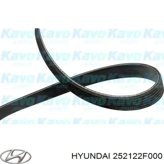 Do koszyka 252122F000 Hyundai/Kia Pas napędowy mechanizmów