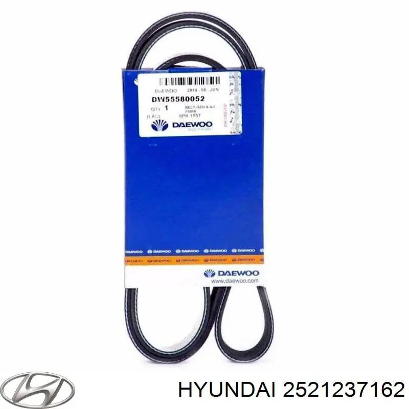 Pas napędowy mechanizmów Hyundai/Kia 2521237162 cena, od 17,56 USD