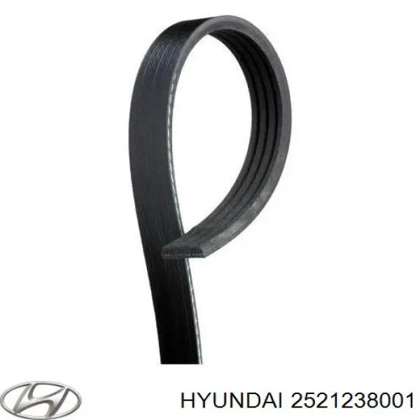 Pas napędowy mechanizmów Hyundai/Kia 2521238001 cena, od 8,95 USD
