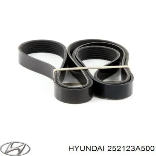 Do koszyka 252123A500 Hyundai/Kia Pas napędowy mechanizmów