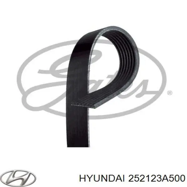 Pas napędowy mechanizmów Hyundai/Kia 252123A500 cena, od 24,51 USD
