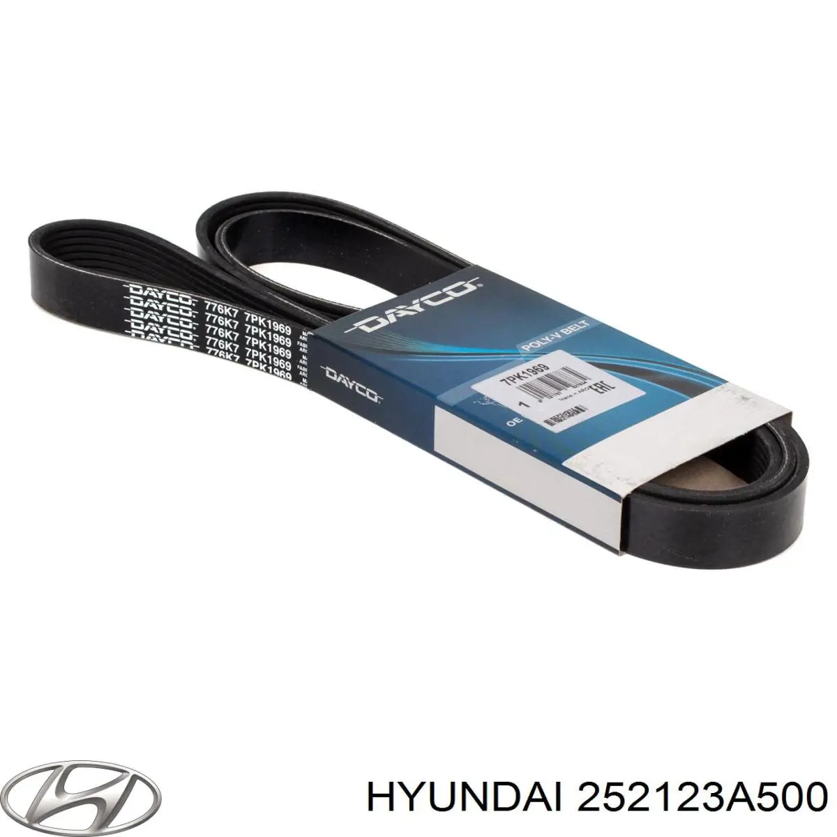 Pas napędowy mechanizmów 252123A500 Hyundai/Kia
