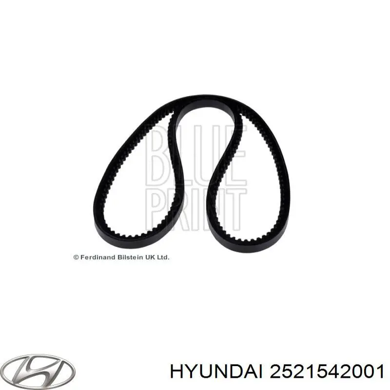 2521542001 Hyundai/Kia Pas napędowy mechanizmów