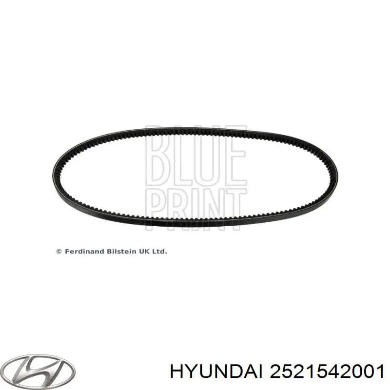 Pas napędowy mechanizmów 2521542001 Hyundai/Kia