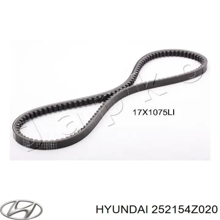 Pas napędowy mechanizmów Hyundai/Kia 252154Z020 cena, od 11,37 USD