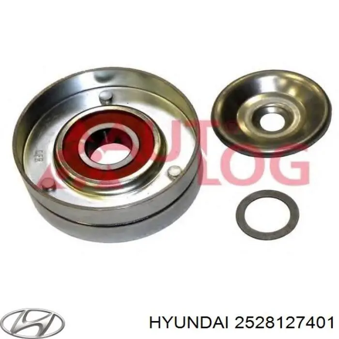 Do koszyka 2528127401 Hyundai/Kia Napinacz paska napędowego