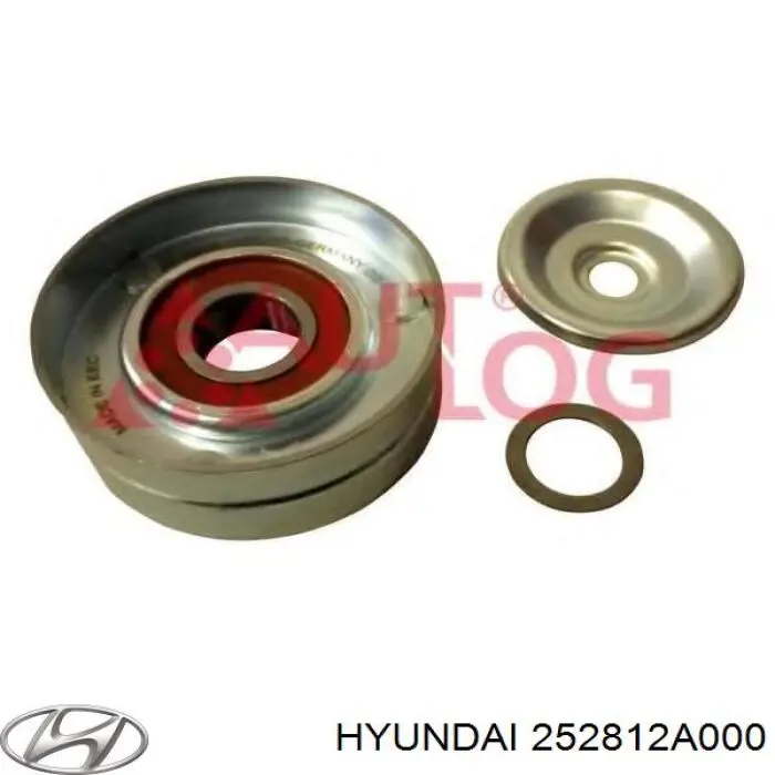 Do koszyka 252812A000 Hyundai/Kia Napinacz paska napędowego