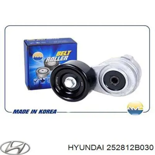 Do koszyka 252812B030 Hyundai/Kia Napinacz paska napędowego