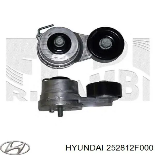 Do koszyka 252812F000 Hyundai/Kia Napinacz paska napędowego