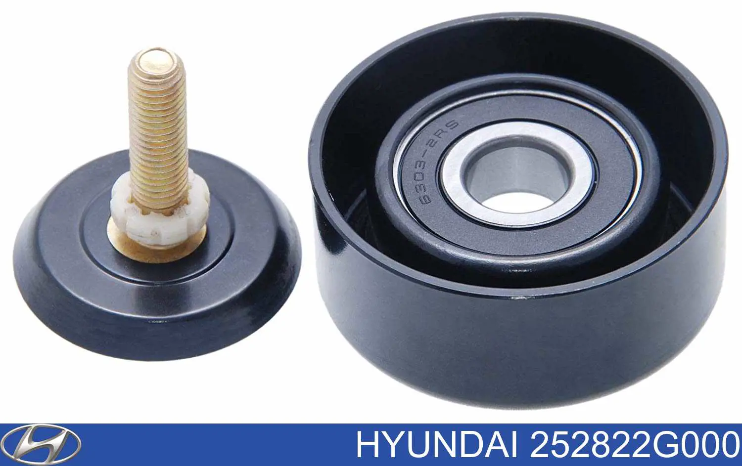 Rolka napinacza paska napędowego Hyundai/Kia 252822G000 cena, od 17,06 USD