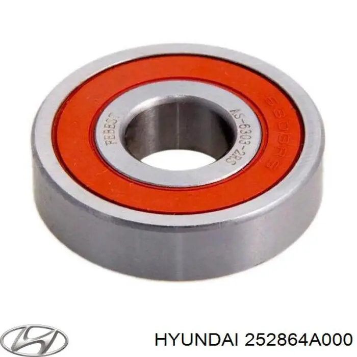 252864A000 Hyundai/Kia Rolka napinacza paska napędowego