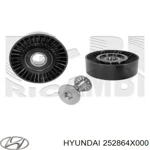 252864X000 Hyundai/Kia Rolka prowadząca, kierunkowa paska napędowego