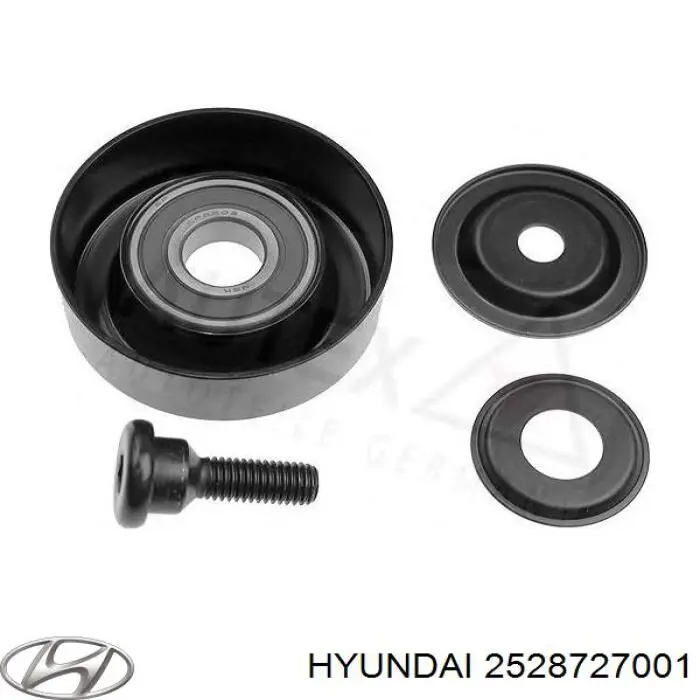 Rolka prowadząca, kierunkowa paska napędowego Hyundai/Kia 2528727001 cena, od 16,48 USD