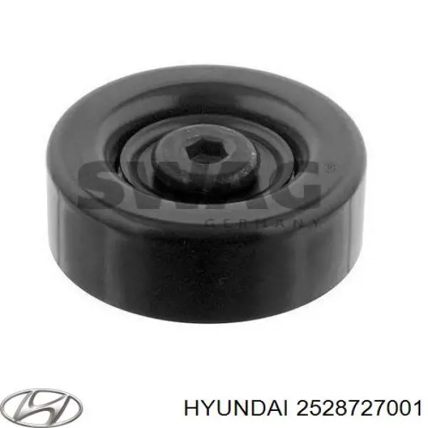 Do koszyka 2528727001 Hyundai/Kia Rolka prowadząca, kierunkowa paska napędowego