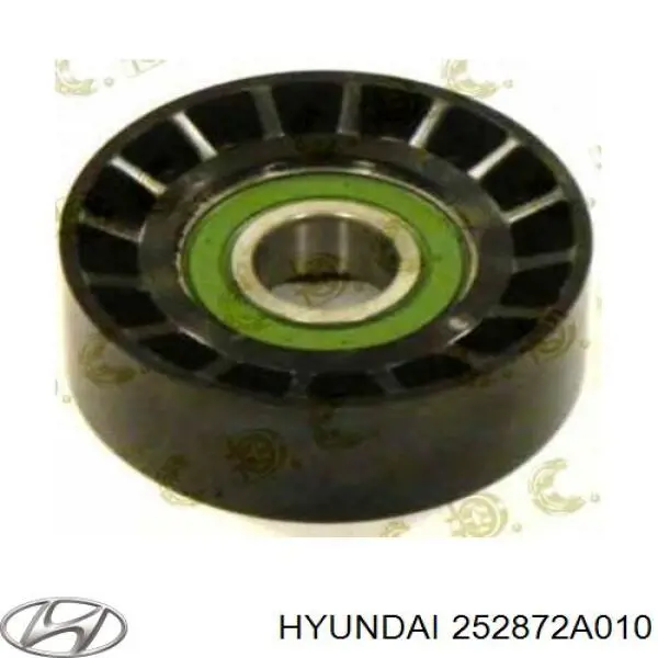 Do koszyka 252872A010 Hyundai/Kia Rolka prowadząca, kierunkowa paska napędowego