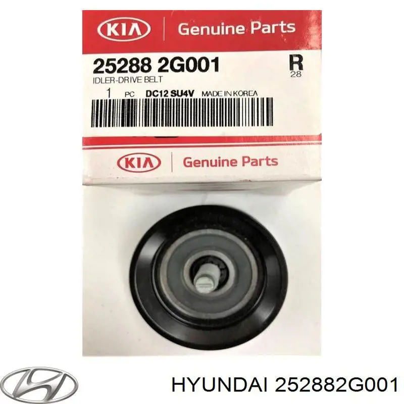 252882G001 Hyundai/Kia Rolka prowadząca, kierunkowa paska napędowego