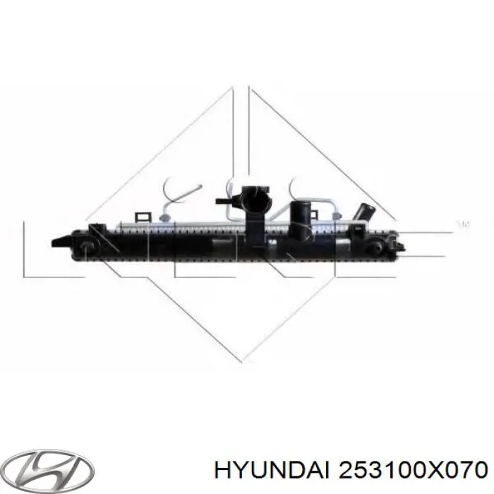 253100X070 Hyundai/Kia Chłodnica silnika