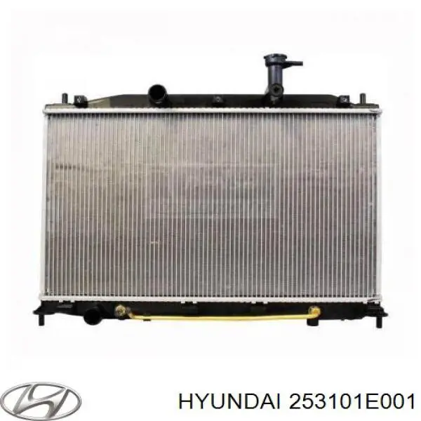 Chłodnica silnika Hyundai/Kia 253101E001 cena, od 102,72 USD