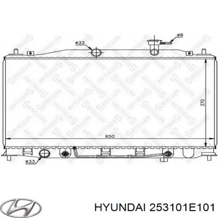 Chłodnica silnika Hyundai/Kia 253101E101 cena, od 134,71 USD