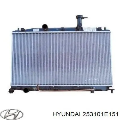 Chłodnica silnika Hyundai/Kia 253101E151 cena, od 106,69 USD
