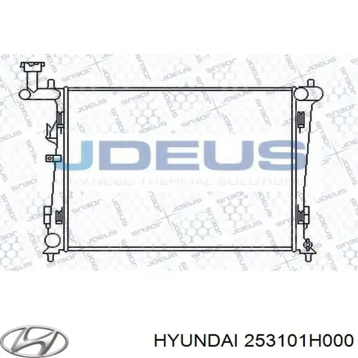 Chłodnica silnika Hyundai/Kia 253101H000 cena, od 86,99 USD