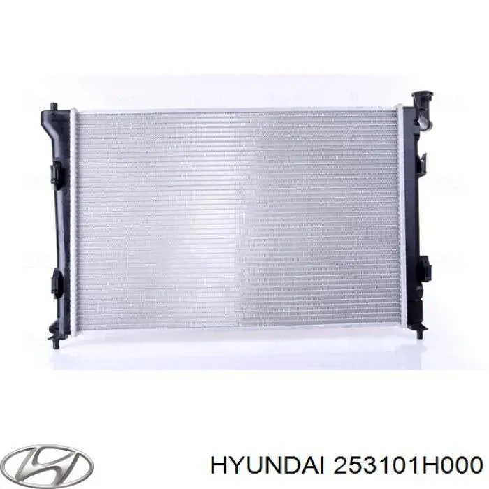 Do koszyka 253101H000 Hyundai/Kia Chłodnica silnika
