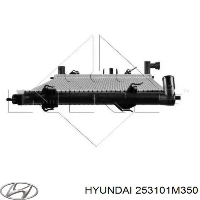 Chłodnica silnika Hyundai/Kia 253101M350