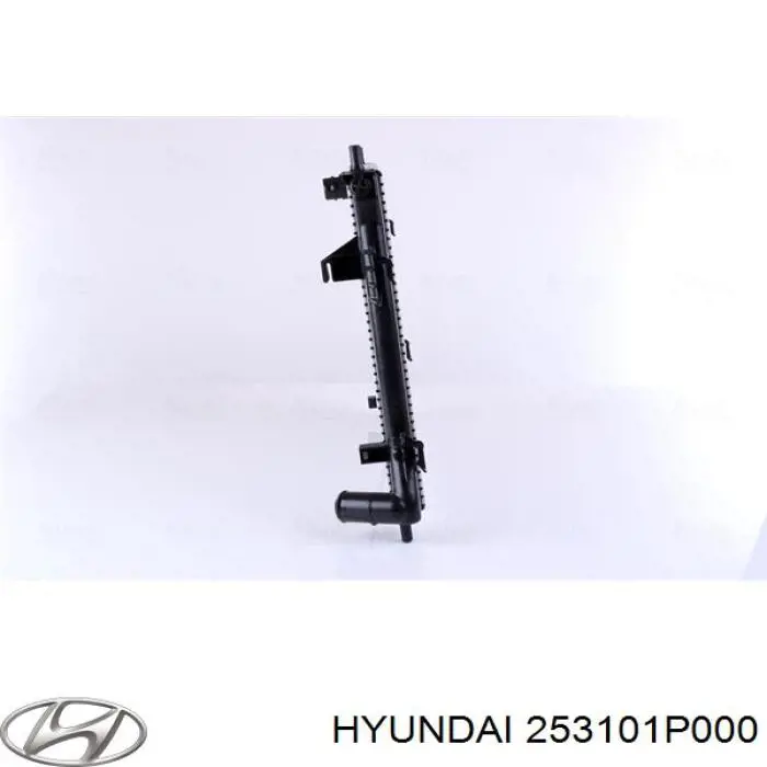 Do koszyka 253101P000 Hyundai/Kia Chłodnica silnika