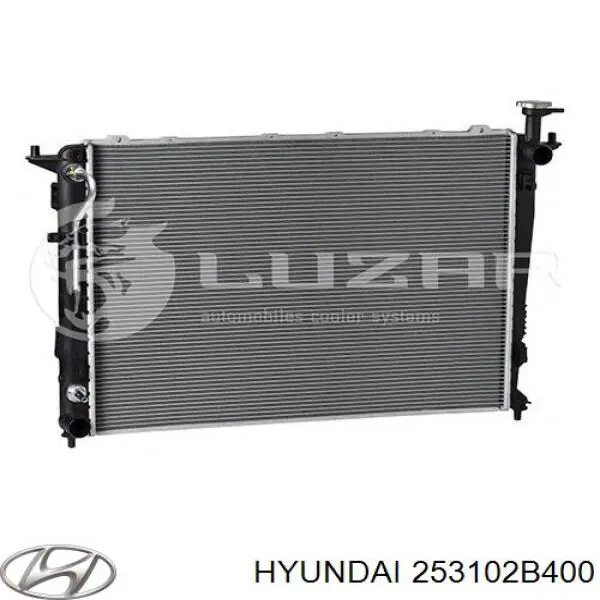 Chłodnica silnika Hyundai/Kia 253102B400 cena, od 62,37 USD