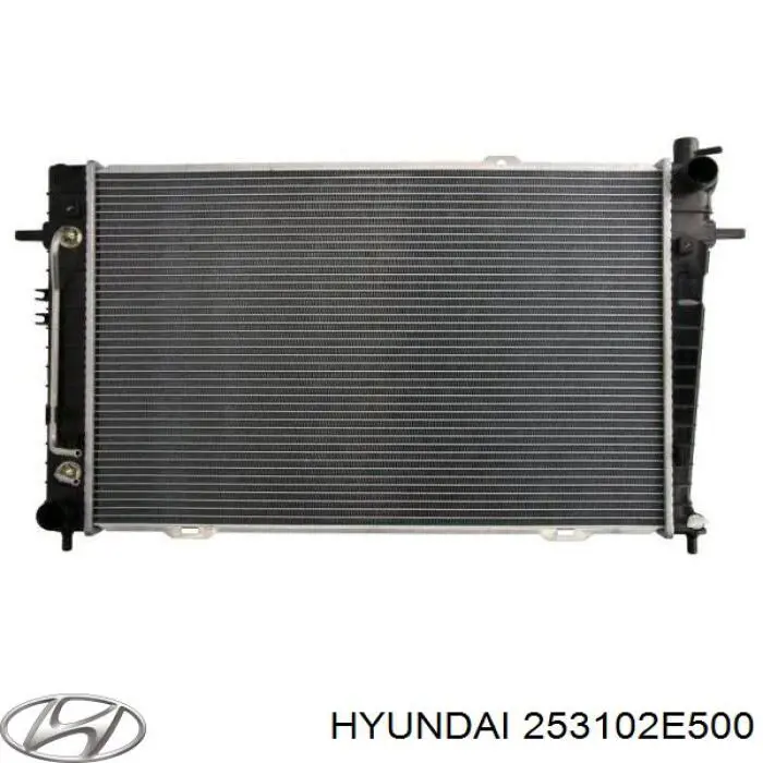 Do koszyka 253102E500 Hyundai/Kia Chłodnica silnika